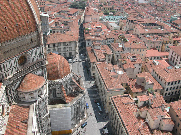Firenze, view from Campanile di Giotto 2003