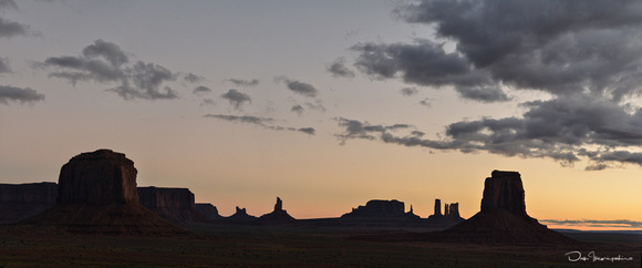 Sandstone Buttes at Monument Valley, Navajo Nation, Arizona