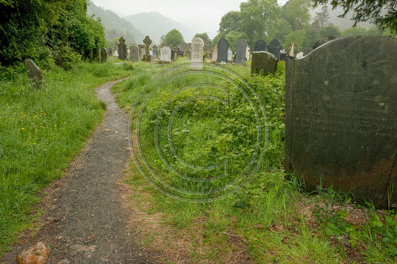 Glendalough Cemetery, County Wicklow
