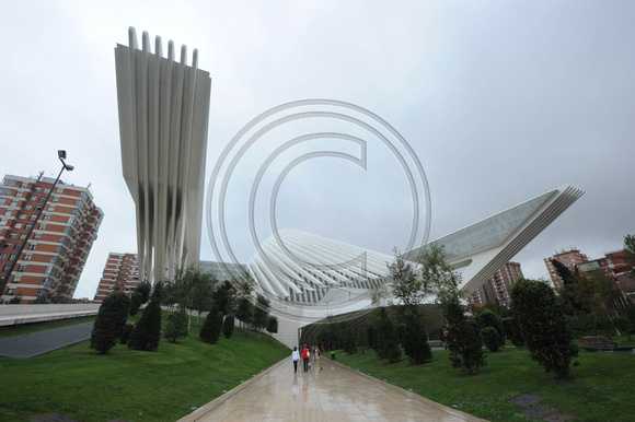 Palacio de Congresos, Oviedo by architec Santiago Calatrava