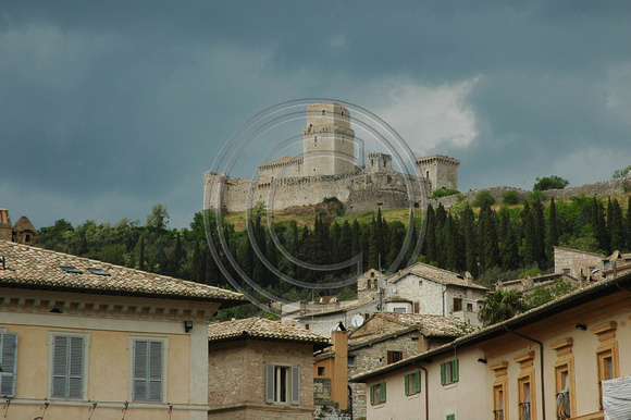 Assisi, Castello Rocca Maggiore, Umbria 2007