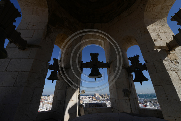 Catedral de Cádiz, campanario. Andalucía